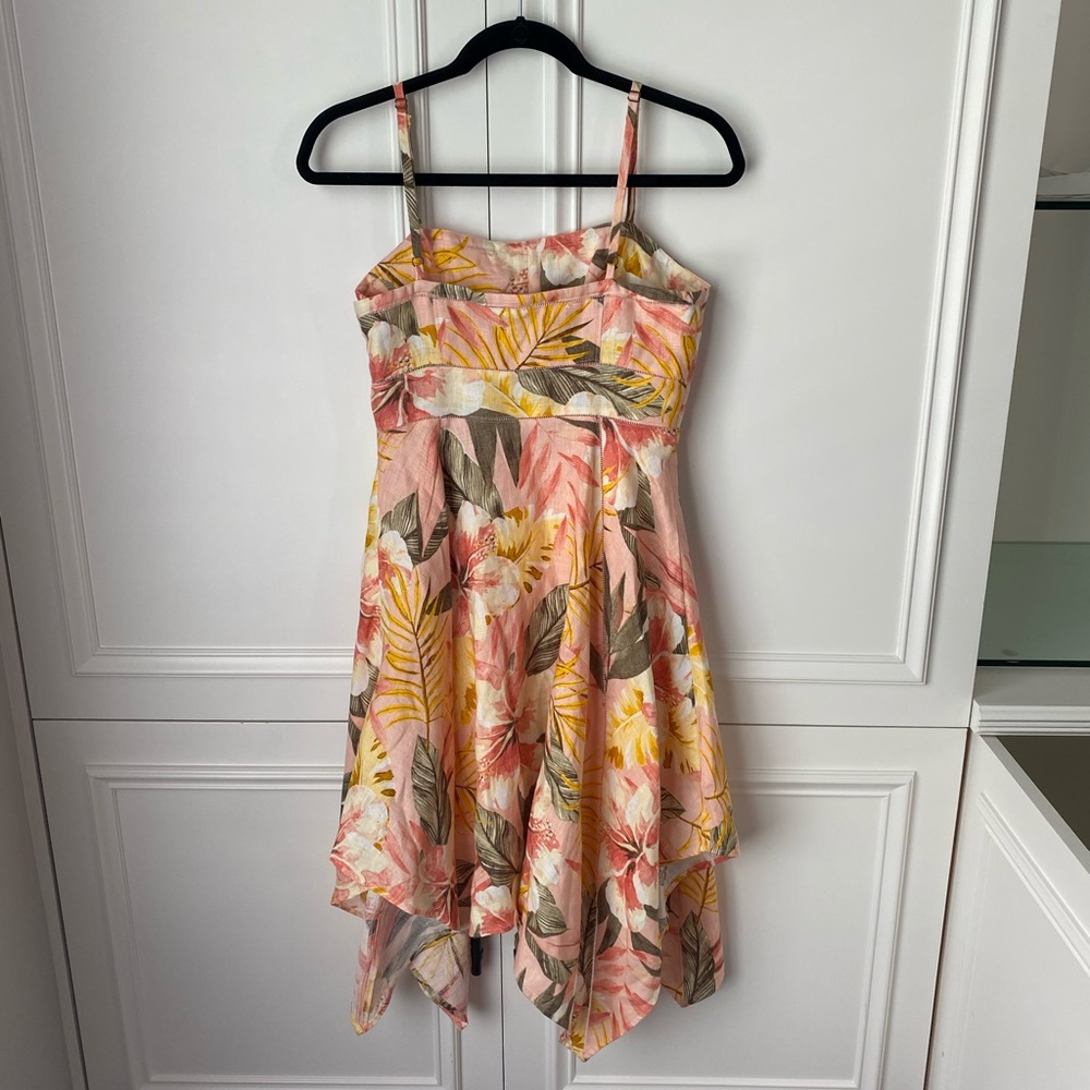Joie Phara Fit & Flare Dress in Dusty Nude NWT - Picture 4 of 9